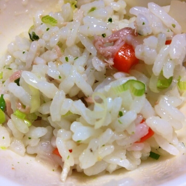 離乳食 めんつゆでシーチキンのお粥風 レシピ 作り方 By Dokinchan717 楽天レシピ